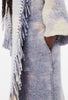 Arrachè Blanket Mantel, Foggy Blue from ODEEH