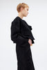 Crinkled Duchesse Jacke, Jet Black from ODEEH