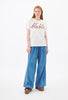 Organic Single Jersey T-Shirt, Burnt Orange from ODEEH