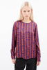 Mini Drapings Bluse, Mandarin from ODEEH