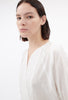 Ultra Light Taffeta Bluse, White from ODEEH