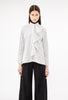 Bold Stripe Bluse, Milk from ODEEH