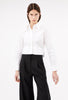 Poplin Bluse, White from ODEEH