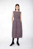 Ethno Rhombs Kleid, Sapphire from ODEEH