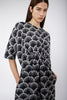 Shells Kleid, Black White from ODEEH