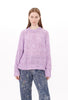 Shiny Cabel Pullover, Lilac from ODEEH