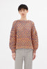 Boucle Cabel Pullover, Jade Yellow from ODEEH