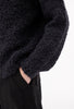 Alpaca Boucle Pullover, Basalt from ODEEH