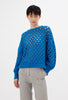 Boucle Cabel Pullover, Vermeer Blue from ODEEH