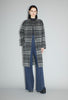 Double Check Coat, Flannel Grey from ODEEH 