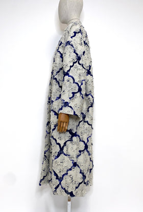 Painted Arabesque Mantel, Pigment from ODEEH 