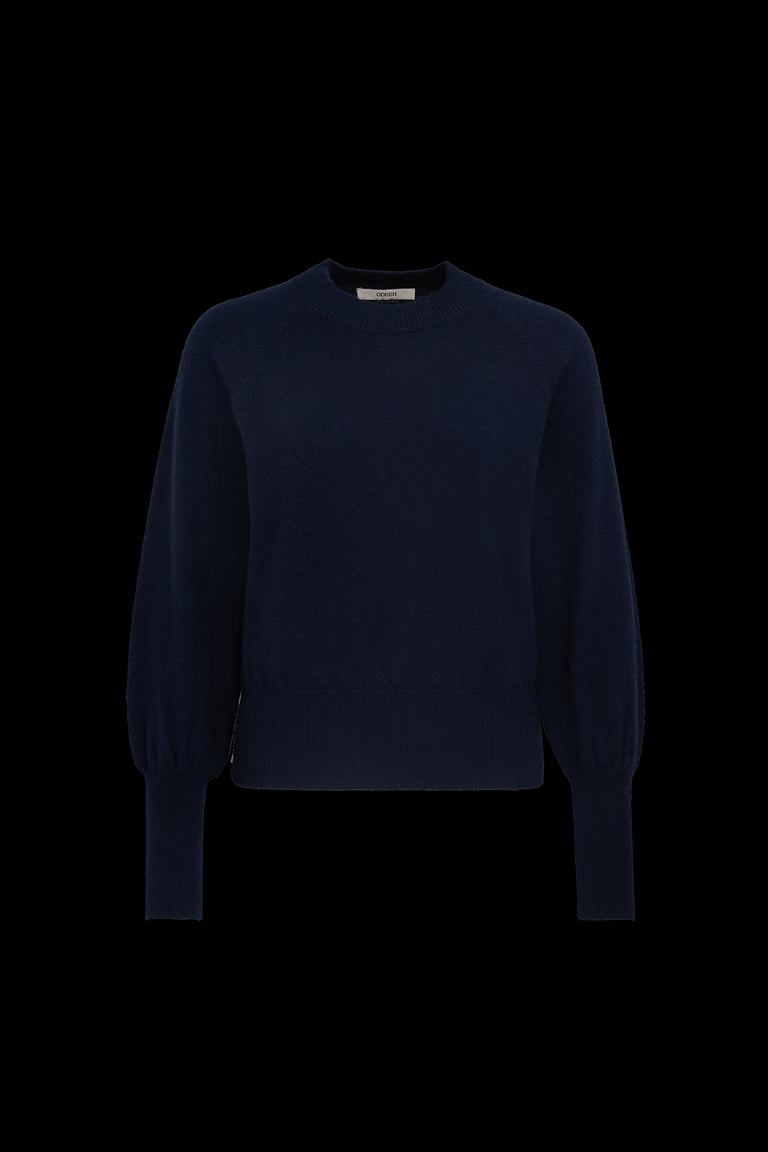 Odeeh Light Cashmere Pullover, Midnight