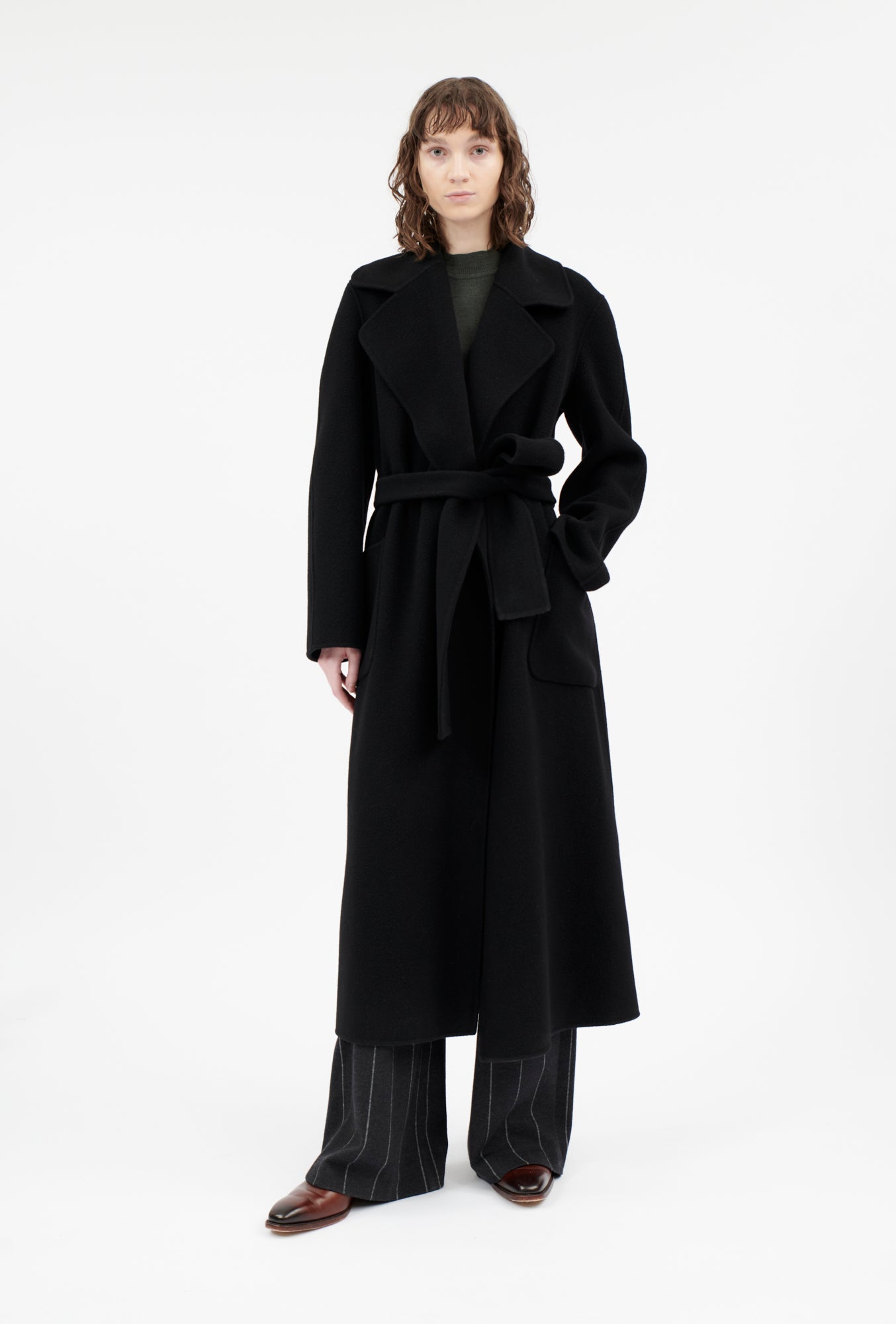 Double Face Coat, Marble Red – ODEEH