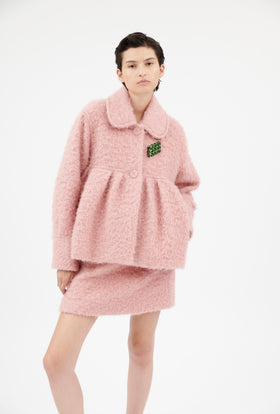 Double Face Coat, Marble Red from ODEEH 