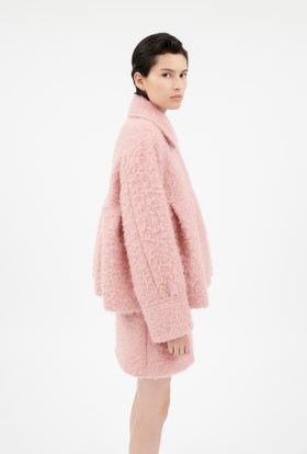 Double Face Coat, Marble Red from ODEEH 