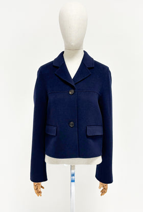 Double Face Jacke, Navy from ODEEH 