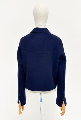 Double Face Jacke, Navy from ODEEH 