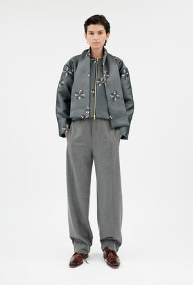 Double Face Coat, Marble Red from ODEEH 