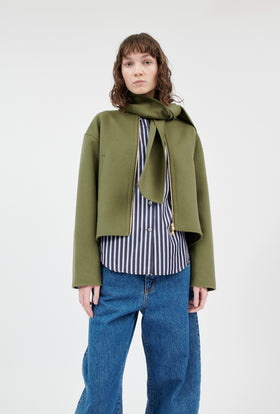 Double Face Jacke, Verdigris from ODEEH 