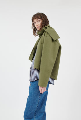 Double Face Jacke, Verdigris from ODEEH 