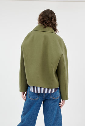 Double Face Jacke, Verdigris from ODEEH 
