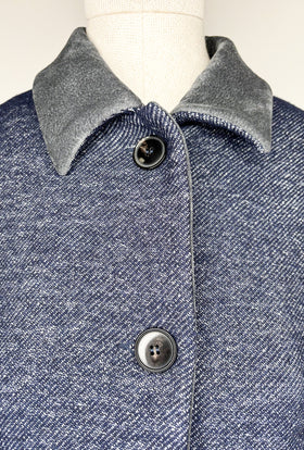 Double Face Coat, Marble Red from ODEEH 