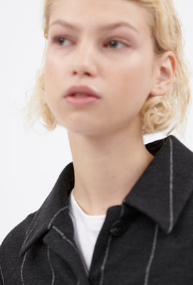Double Face Coat, Marble Red from ODEEH 