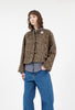 Brushed Animal Print Jacke, Dark Camel from ODEEH 