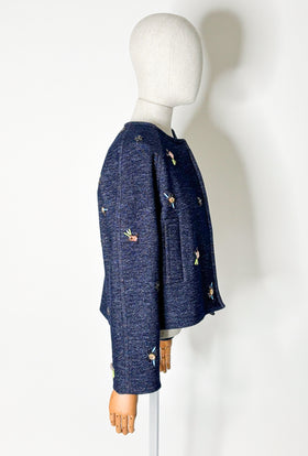 Double Face Coat, Marble Red from ODEEH 