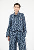 ABSTRACT HERRINGBONE JACKET, INK from ODEEH 