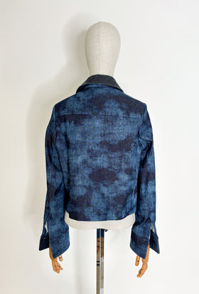 Batik Denim Jacke, Midnight from ODEEH 