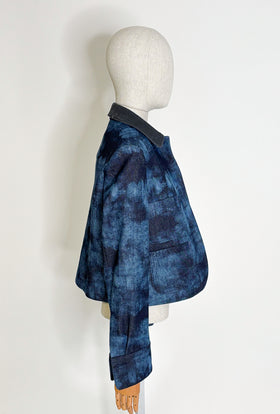 Batik Denim Jacke, Midnight from ODEEH 