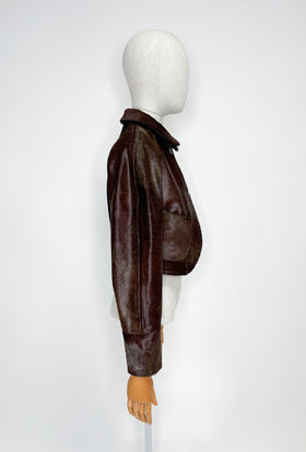 Double Face Coat, Marble Red from ODEEH 