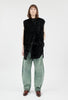 Tigrado Sheep Fell Weste, Jet Black from ODEEH 