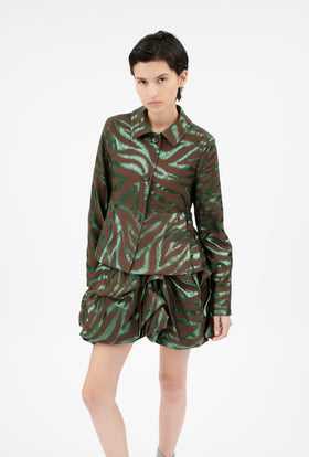 Fancy Zebra Jacke, Teal from ODEEH 