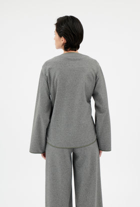 Double Face Coat, Marble Red from ODEEH 
