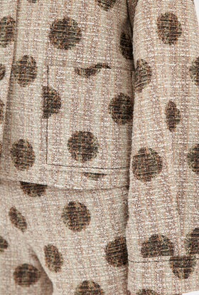 Double Face Coat, Marble Red from ODEEH 