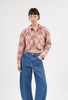 Matelassè Palms Jacket, Rosequartz from ODEEH 