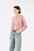 Baroque Lurex Jacke, Flamingo from ODEEH 