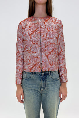 Double Face Coat, Marble Red from ODEEH 