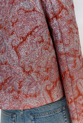 Double Face Coat, Marble Red from ODEEH 