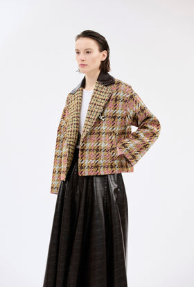 STA-Pressed Jacke, Rosè from ODEEH 