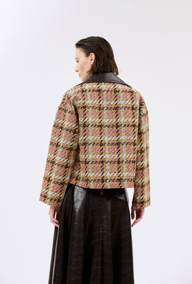 STA-Pressed Jacke, Rosè from ODEEH 