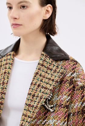STA-Pressed Jacke, Rosè from ODEEH 