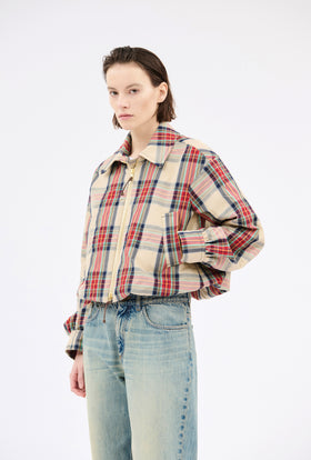 Tartan Check Jacke, Paprika from ODEEH 
