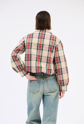 Tartan Check Jacke, Paprika from ODEEH 