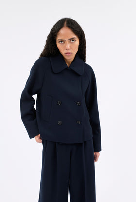 HEAVY GEORGETTE Jacke, Nightflight from ODEEH 