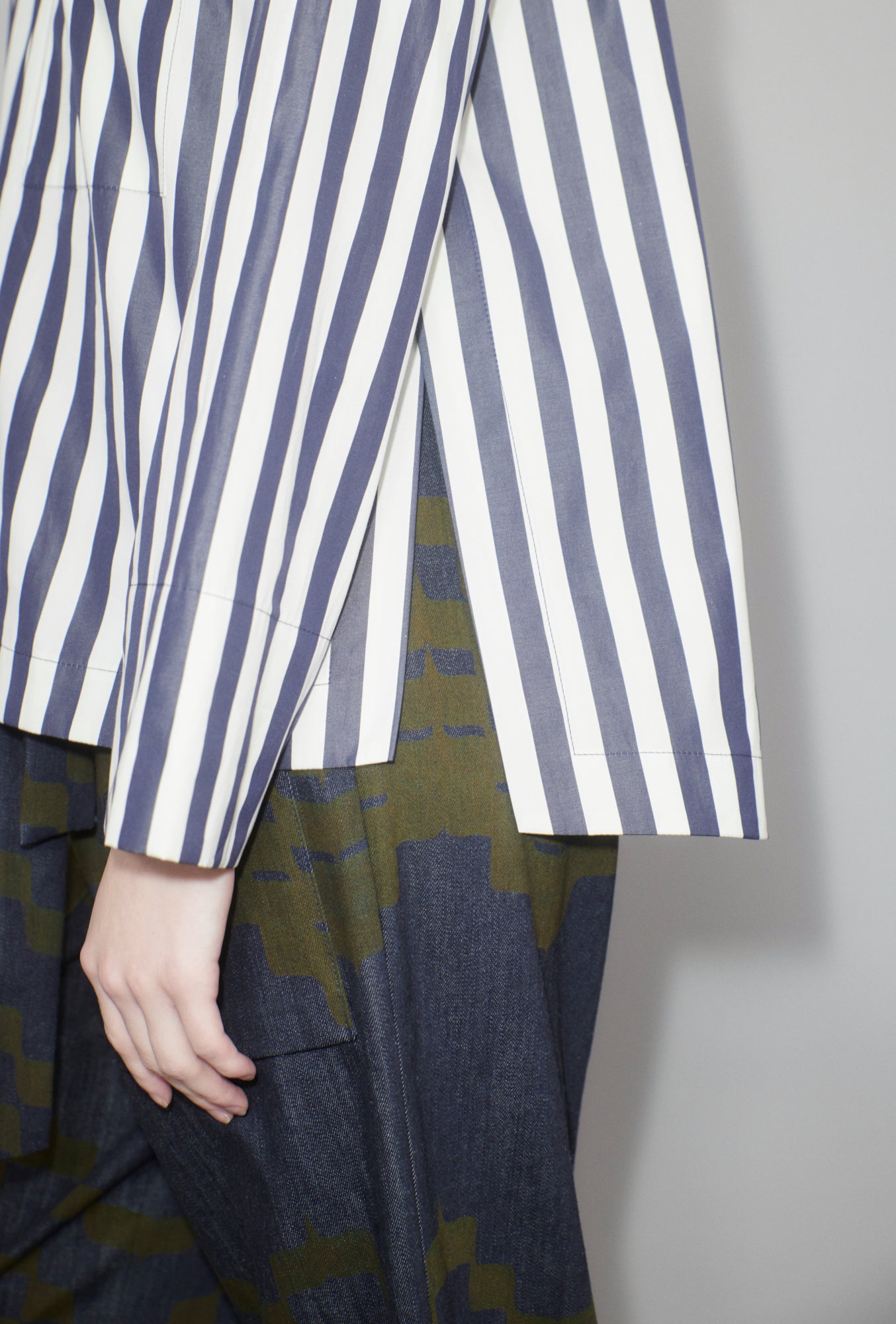 8seconds Poplin Stripes Oversized Shirt Blue | Casual Shirts
