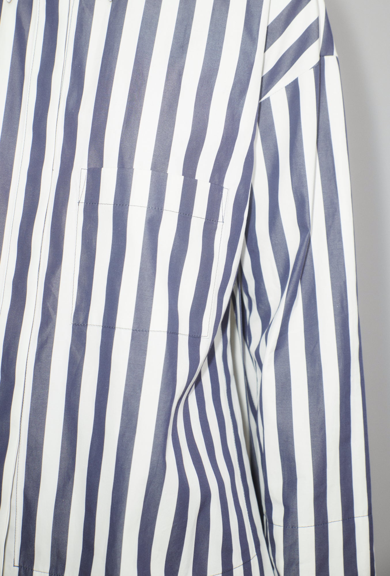 8seconds Poplin Stripes Oversized Shirt Blue | Casual Shirts