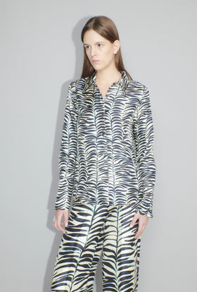 Op-Art Tree Shirt, Black White from ODEEH 